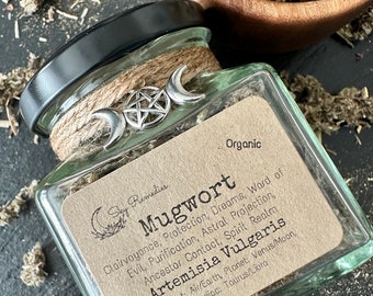 Mugwort, Magikal herbs, Organic herbs, Ritual herbs, Witchy herbs, Apothecary, Spell Herbs