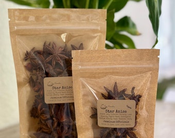 Star Anise, Magikal herbs, Organic herbs, Ritual herbs, Witchy herbs, Apothecary, Spell Herbs