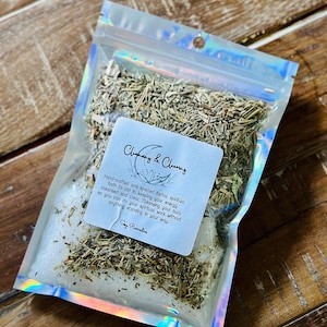 Cleansing and Clearing, spiritual herbal bath, spelled herbal bath, ritual bath, cleansing bath, clearing bath.
