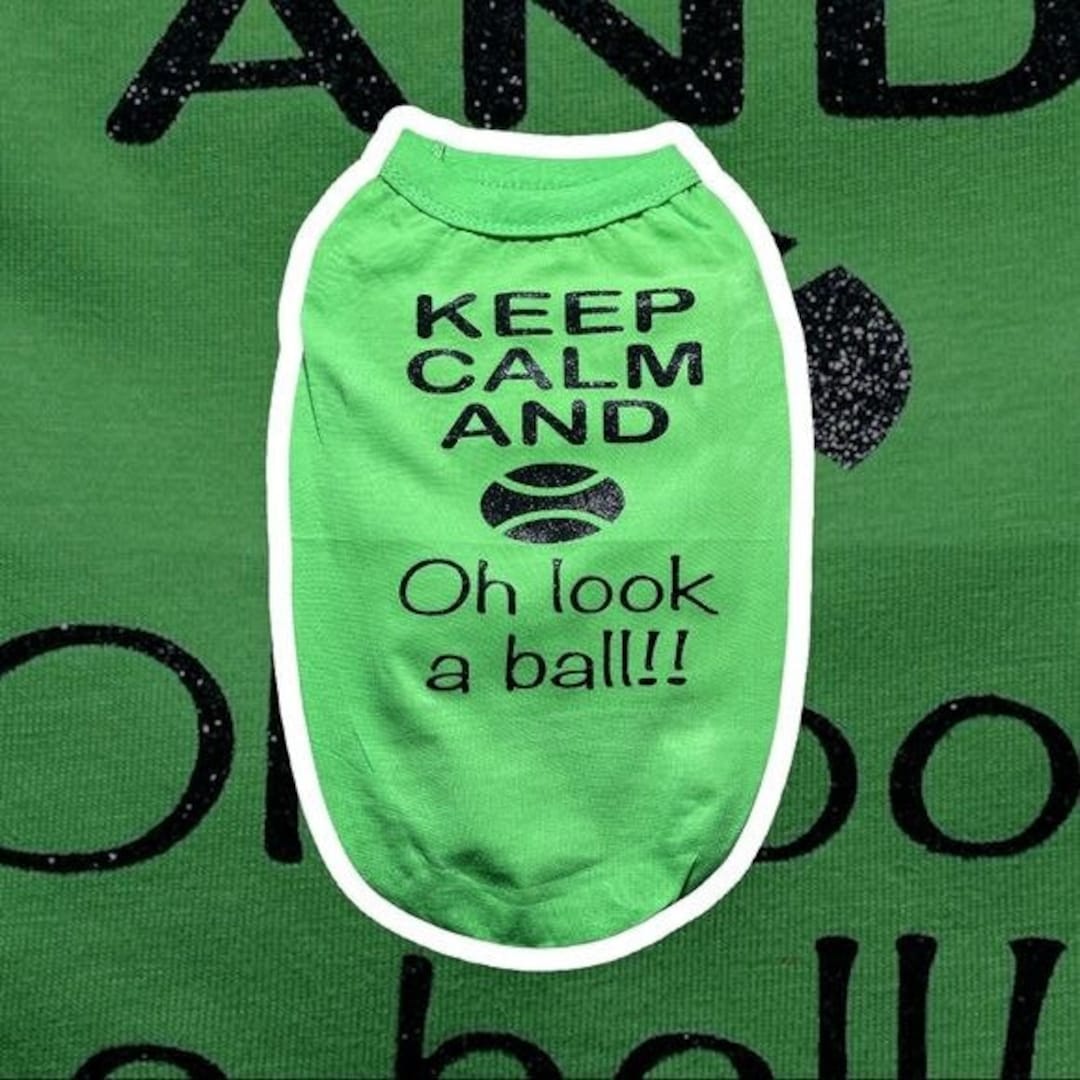 Handcrafted Green Funny Dog Tshirt Dog Clothing Dog Apparel Etsy