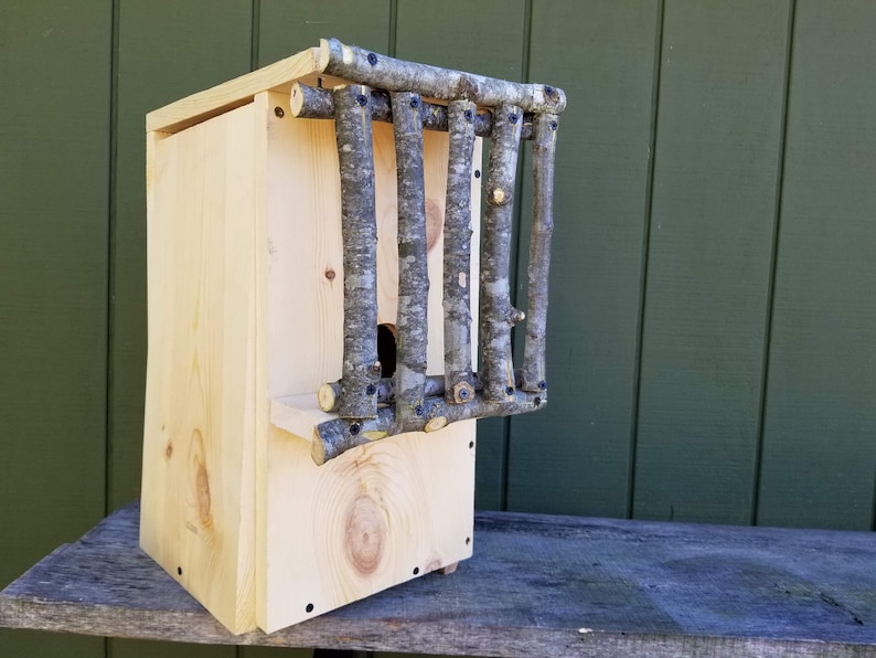 Extra Large Squirrel House Squirrel Nesting Box Wooden Etsy