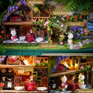 DIY Adorable Miniature Box Theatre Kit, Miniature Garden, Miniature ...
