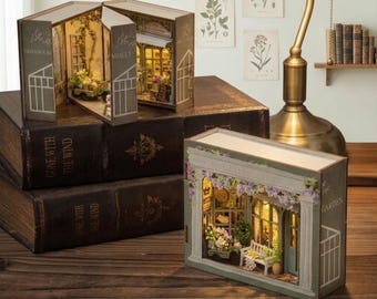 Kit de jardinage et de fleurs miniatures à faire soi-même | Activité créative dans une boutique de fleurs miniatures