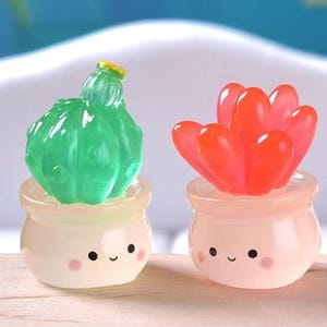 Mini Cactus Glow in the Dark