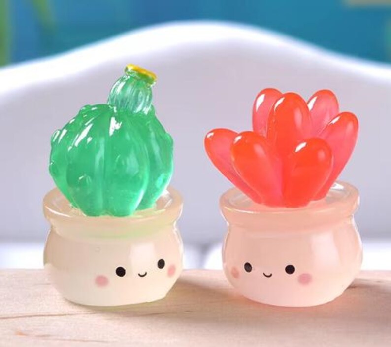 Mini Cactus Glow in the Dark