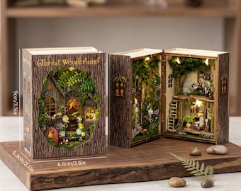 Kit forêt féerique miniature bricolage | Fée des bois miniature | Pays des merveilles miniature | Fées Miniatures