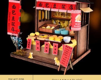Japanese Street View Ramen Shop Mini Building Blocks, Creative City - View #7