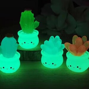 Cactus Resin Charms