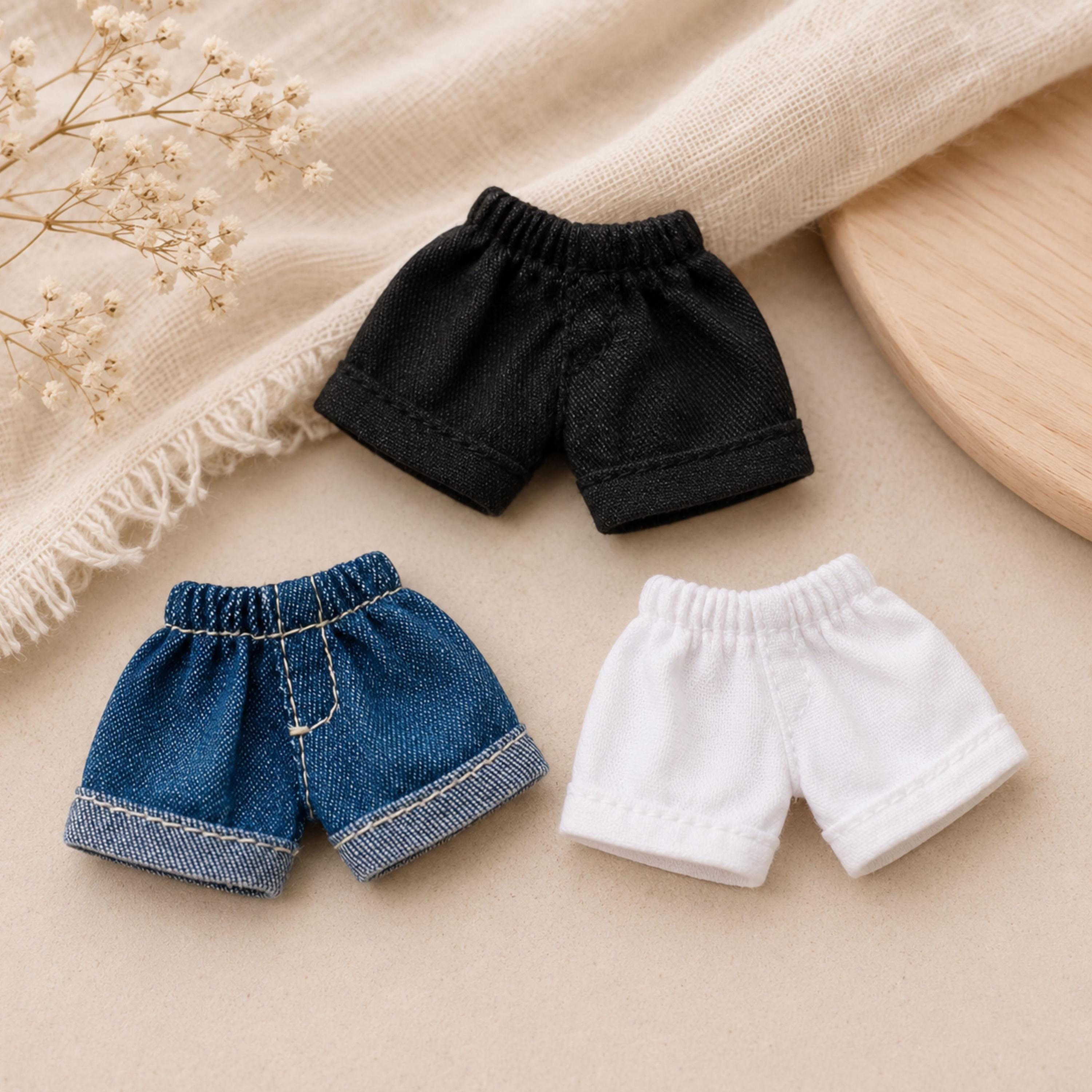 パンツ Doll mini pants 1:12 Scale Miniature Denim Shorts - Etsy