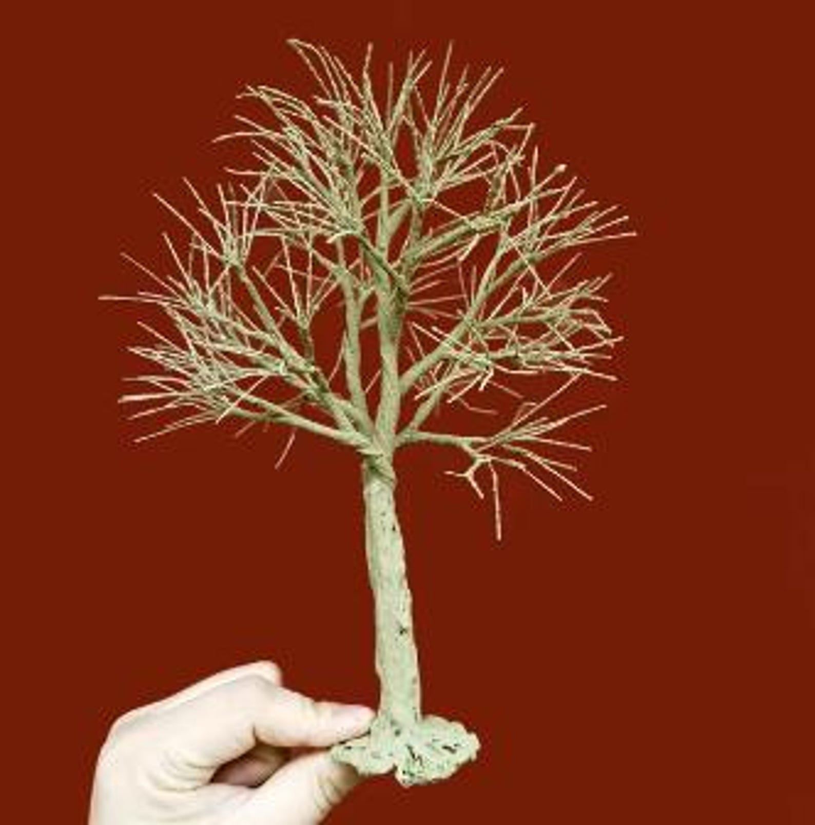 Miniature Wire Tree | Tree Miniature Dioramas Display | Miniature ...