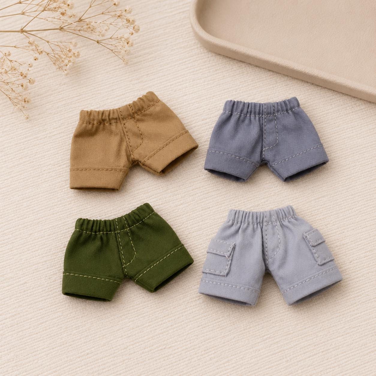 1:12 Scale Miniature Denim Shorts - Etsy
