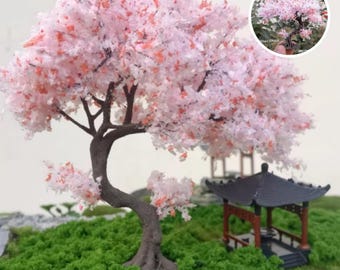 ミニチュア　桜の木 受注製作商品】桜の樹木模型！決定版【きたろく】「ミニジャパンNo
