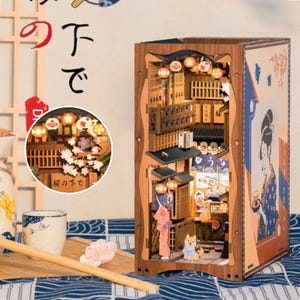 Miniature Kit Kit Japanese Style Miniature Dollhouse Kits With