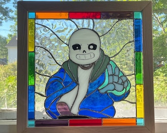 seven, pt.1~  The Tale from the Stained Glass Windows (Ink! Sans