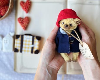Paddington Teddy Bears/Teddy Bears gift/Birthday/Decorative Toys/Toys Handmade Teddy Bears, Collectable Teddy Bear, Cute Teddy Bear.