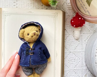 Teddy Bears/Teddy Bears gift/Birthday/Toys Handmade Teddy Bears, Collectable Teddy Bear, Cute Teddy Bear/Teddy bear in a coat.