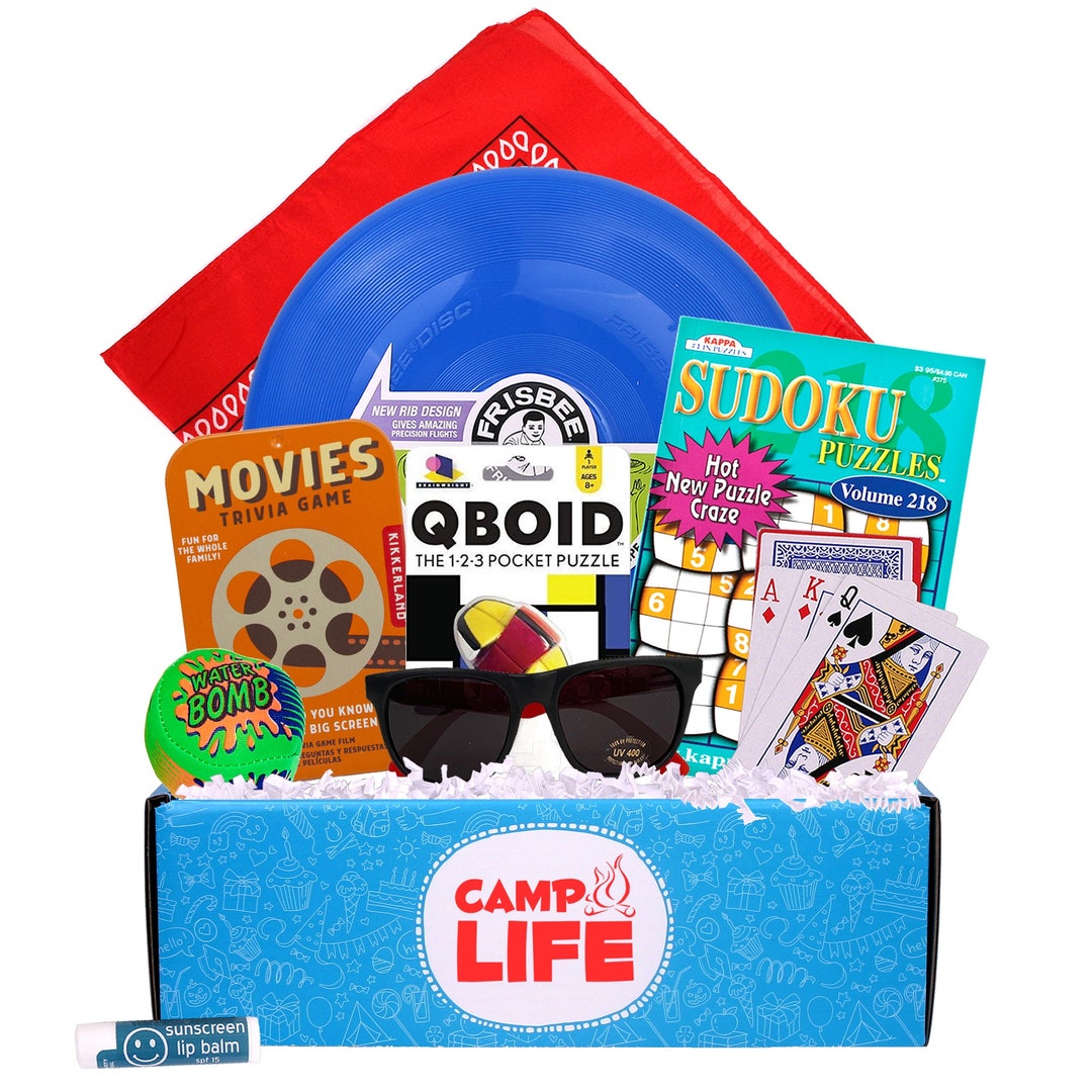 Camp Life Summer Camp Care Package Great for Teens, Tweens, Counselors