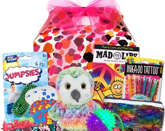 Sparkle Time Kid's Gift Basket - Happy Birthday | Get Well Soon | Thinking of You | Encouragement