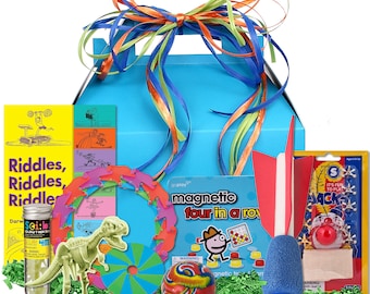 Kid's Fun & Games Gift Basket with Choice of Gift Card