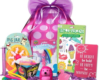 Girl Stuff Gift Basket - Merry Christmas | Happy Birthday | Feel Better | Cheer Up | Thinking of You