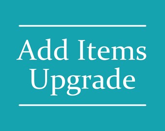 Add Items Upgrade - Beyond Bookmarks