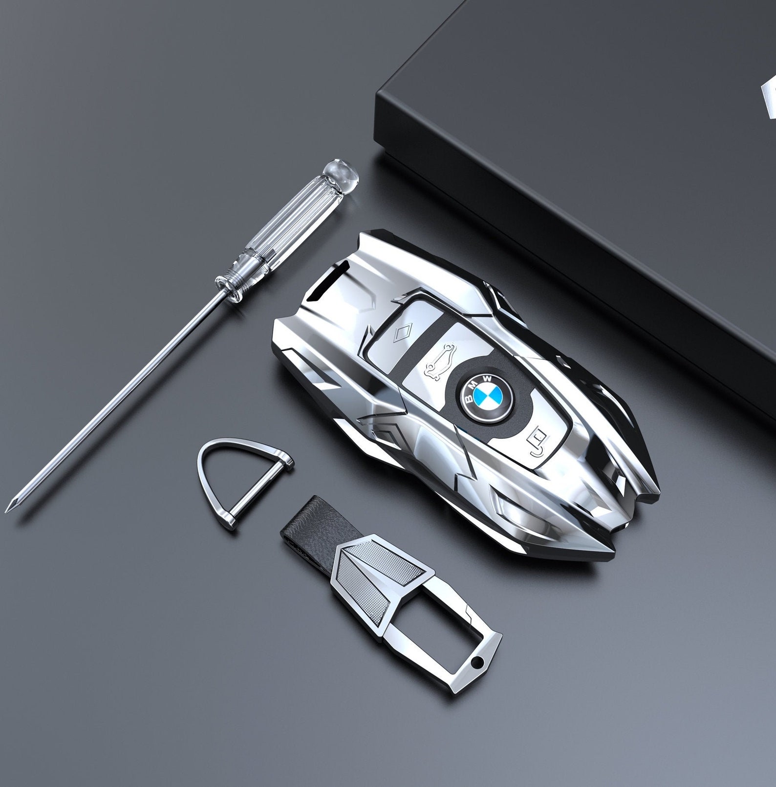 BMW Key Fob Cover Metal Alloy Key Fob Case for BMW Etsy