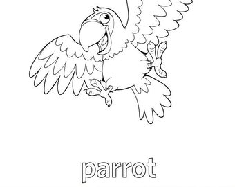 29-page Alphabet Printable Colouring Pages
