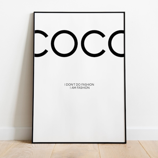 Coco Print | Geschenk für Ihn | Coco Text Poster Dekor | Coco Wandkunst zum Ausdrucken | Coco Zitat Kunstdrucke | Digitaler Download