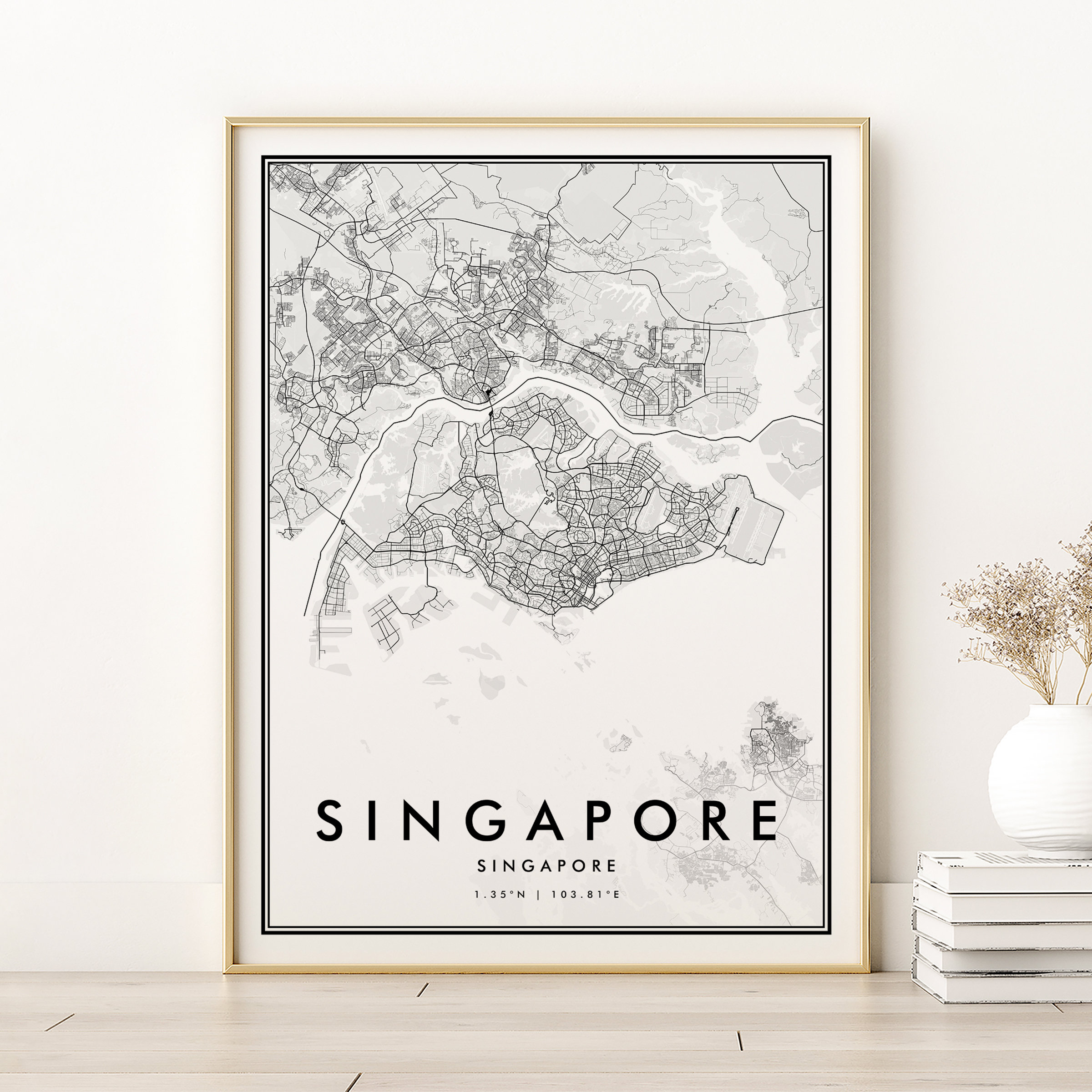 Singapore poster - Etsy 日本