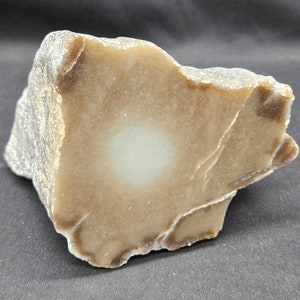 Siberian White and Brown Jade Rough