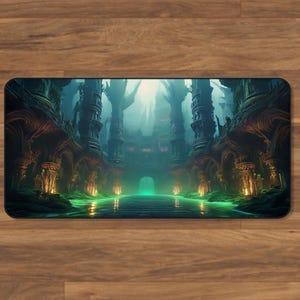Fantasy Desk Mat - Gaming Office Decor, Computer Mouse Pad, Gift for Gamers, Desk Accessory, Home Office Decor, Gaming Desk Mats, Mousepad