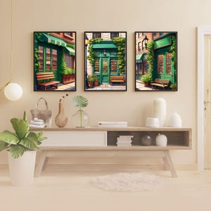 New York Bookshop Bookstore Art Print | Digital Wall Art | Bookshop Poster Reading Art Print | Book Lovers Printable Wall Art