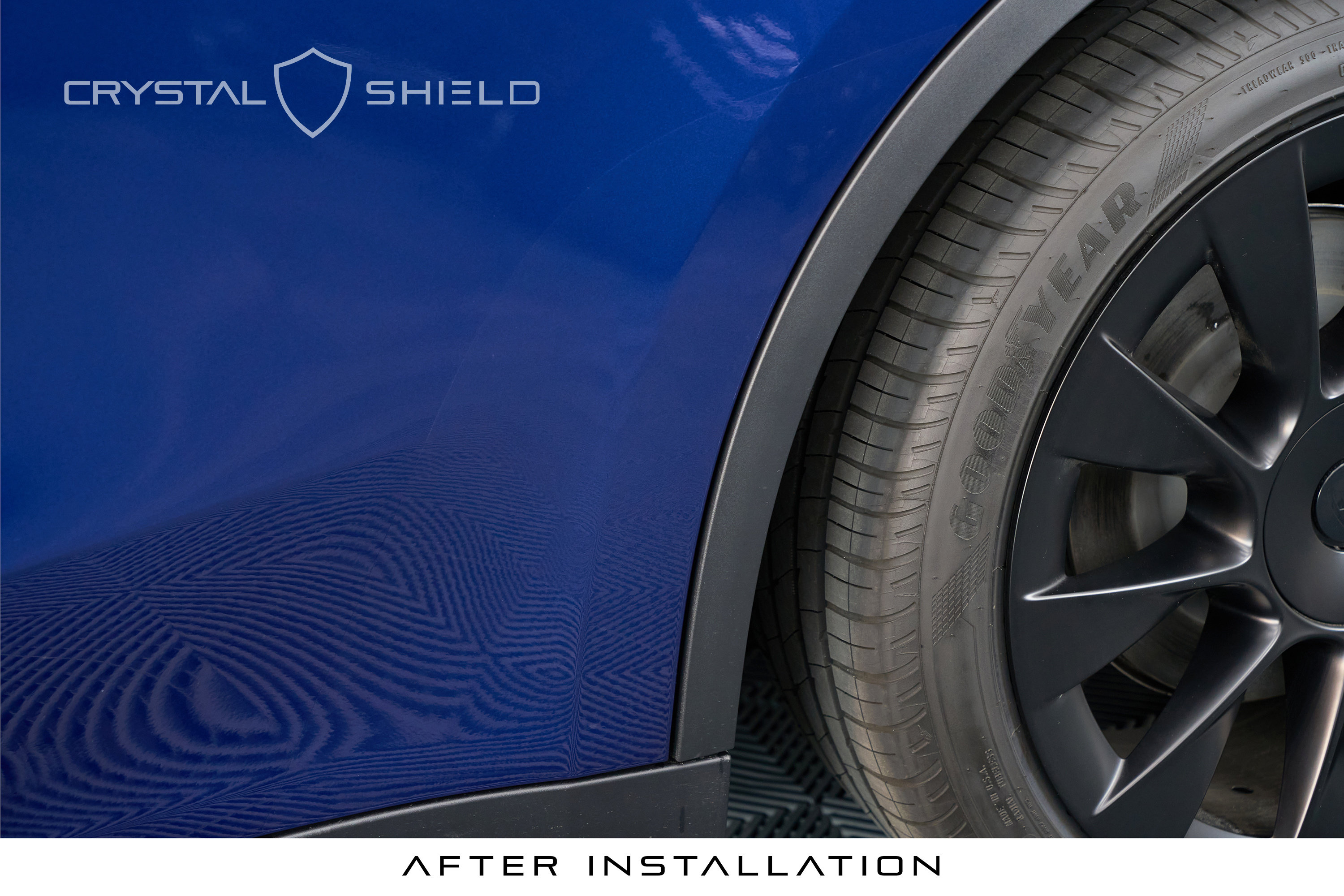 Tesla Model Y Rear Door Rock Chip Stone Guard Paint Protection