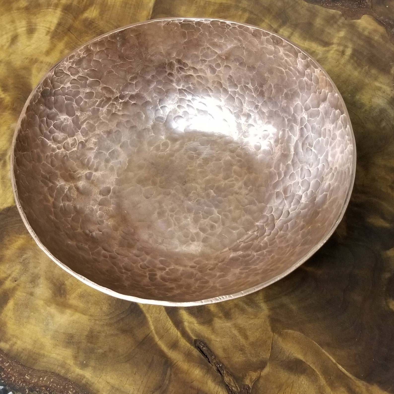 Handmade copper bowl key bowl jewelry bowl entryway decor. Etsy