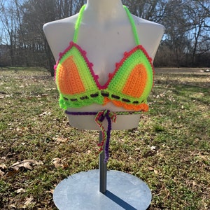 Neon Bralette - A/B Cup