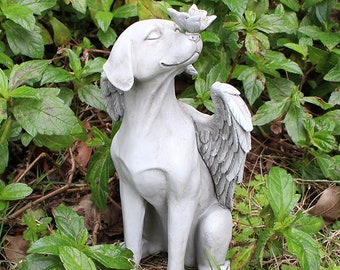 Faithful Memory of Dogs Bereavement Comfy Hour Resin Memorial Stone Sleeping Dog Angel Pet Statue Handmade Faithful Memory of Dogs Bereavement Comfy Hour Resin Memorial Stone Sleeping Dog Angel Pet Statue Handmade
