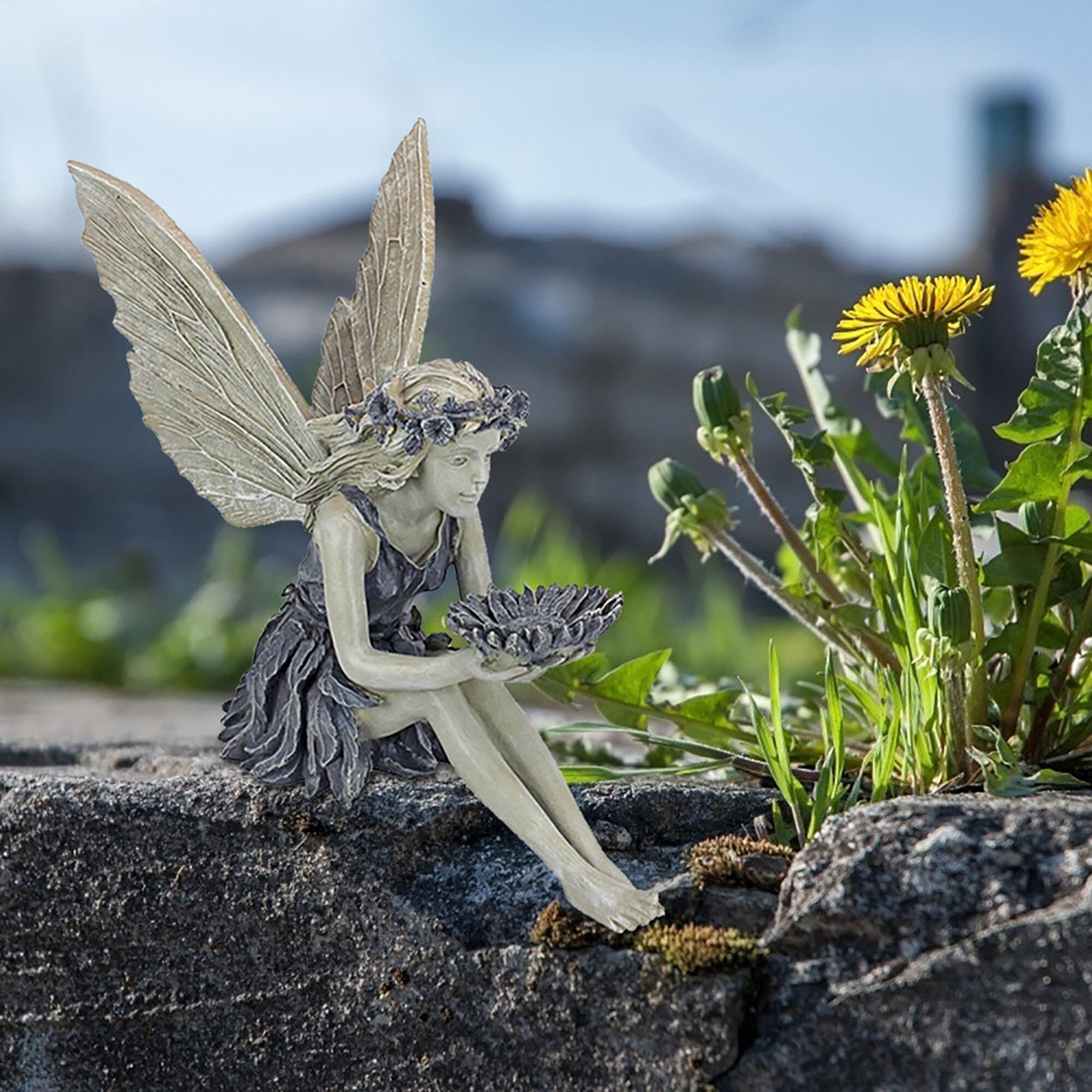 outdoor fairy sculptures