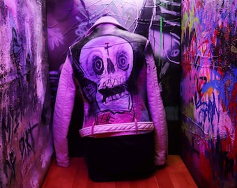Chaqueta de Lil Peep. ¡Vendida! Pero te haré la chaqueta del disfraz.