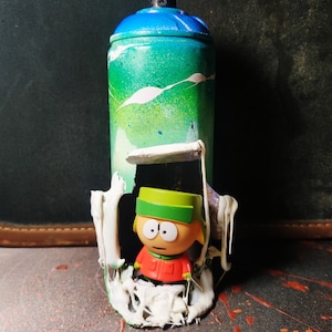 Kyle Broflovski-actiefiguur, South Park Original Art-spuitbus
