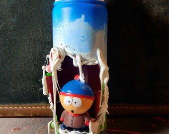 Figura de acción de Stan Marsh, lata de aerosol con arte original de South Park
