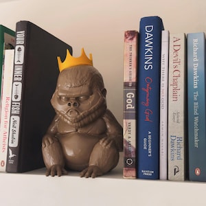Kong is King 3D STL stampabile, modello di statua di King Kong, figura di gorilla stampabile, King Kong in stampa 3D, design personalizzabile per stampa 3D