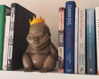 King Kong Statue 3D Printable STL, Customizable Gorilla Figure