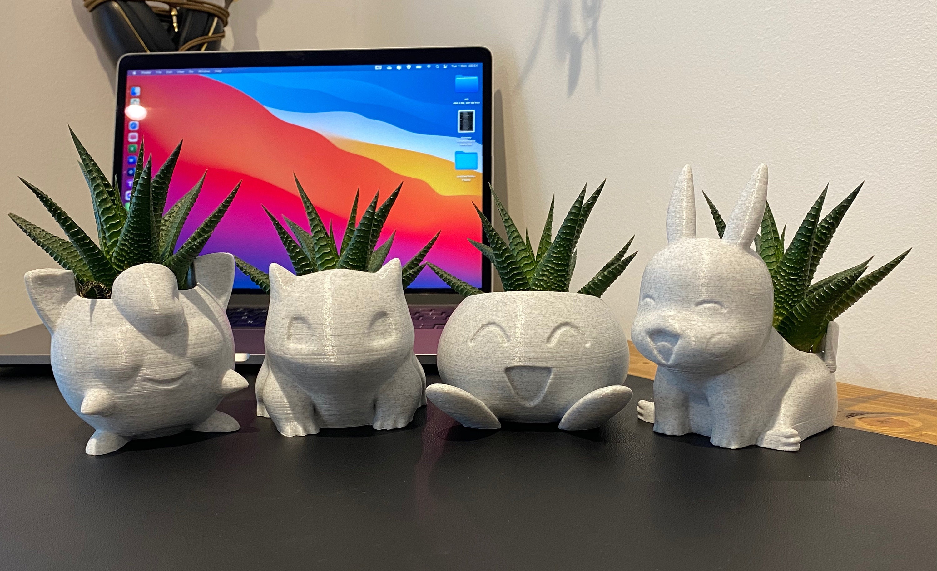 Pokemon Pikachu Planter 3D File STL Etsy