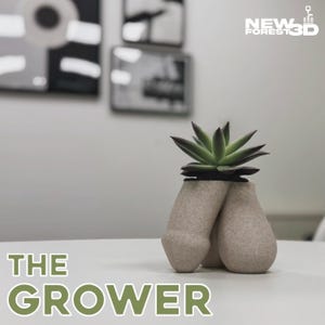 Maceta con forma de pene - Archivo de impresión 3D de THE GROWER, maceta divertida para suculentas, decoración original para el hogar, maceta para plantas no apta para el trabajo, regalo de broma, maceta para adultos