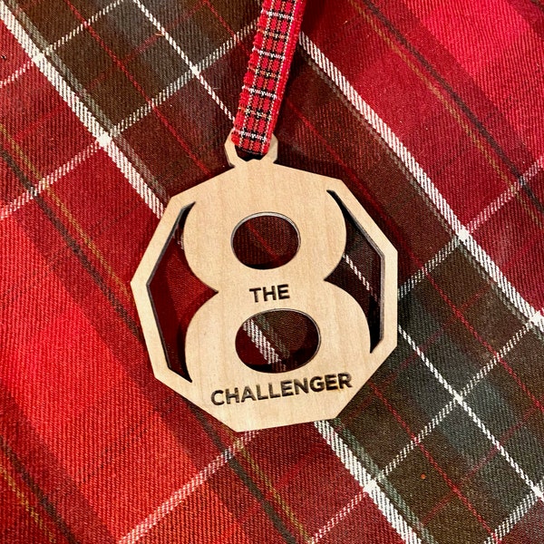 Enneagram Christmas Ornament - 8: The Challenger