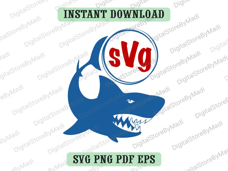 Download Shark Name Frame Svg Digital Download Svg Eps Pdf Png Split Name Frame Svg Shark Svg Circle Monogram Svg Shark Monogram Svgpng Clip Art Art Collectibles