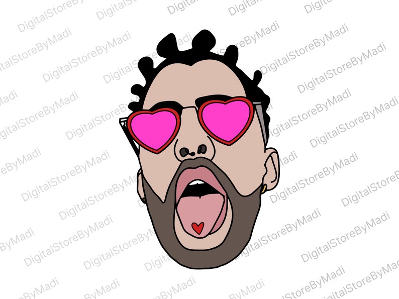 Download Valentine Bad Bunny SVG Valentine svg Yo perreo sola svg ...