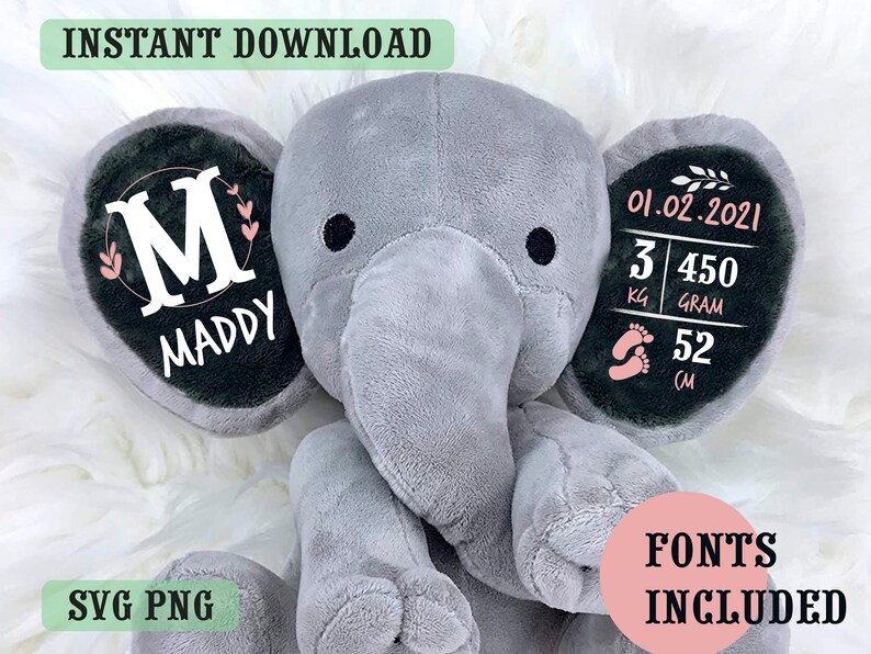 Download Elephant Birth Stats Svg Birth Stat Elephant Svg Svg Png Baby Birth Announcement Svg Digital Download Personalized Baby Svg Clip Art Art Collectibles Moshk Charity Com