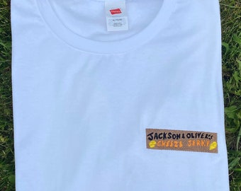 Embroidered T-Shirt or Sweatshirt Disney Inspired Hannah Montana Cheese Jerky Mikey Cyrus