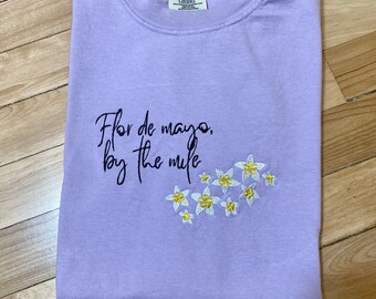 Embroidered T-Shirt or Sweatshirt Disney Encanto Inspired Flor De Mayo